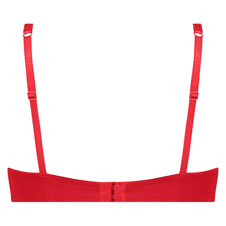 Maya foret pushup-BH med bøyle, Rød