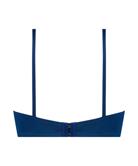 Spile-BH med polstring Lara, Blå