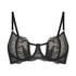 Uvattert bh med b&oslash;yle Lulu, Svart