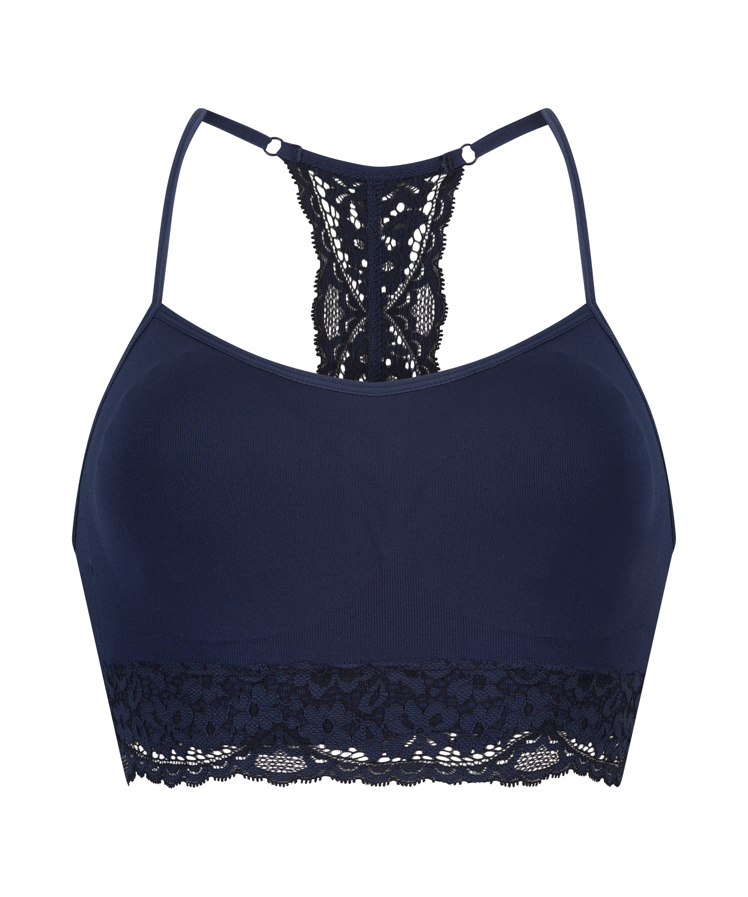 Marine s&oslash;ml&oslash;s bralette, Bl&aring;, main