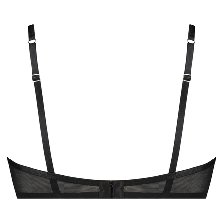 Sosha BH med bøyle, uten polstring, Svart