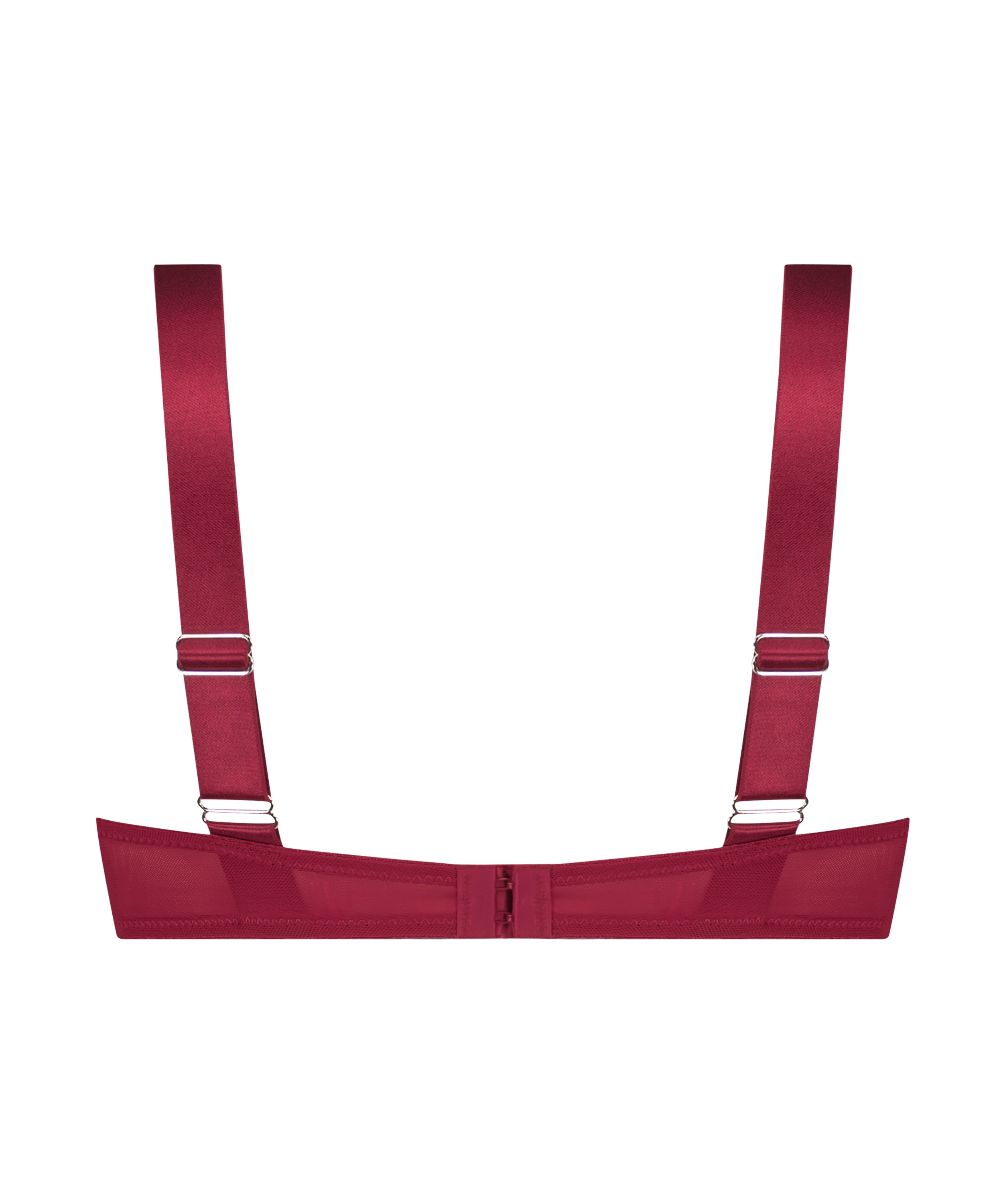 Uvattert bh med b&oslash;yle Hana, R&oslash;d, main