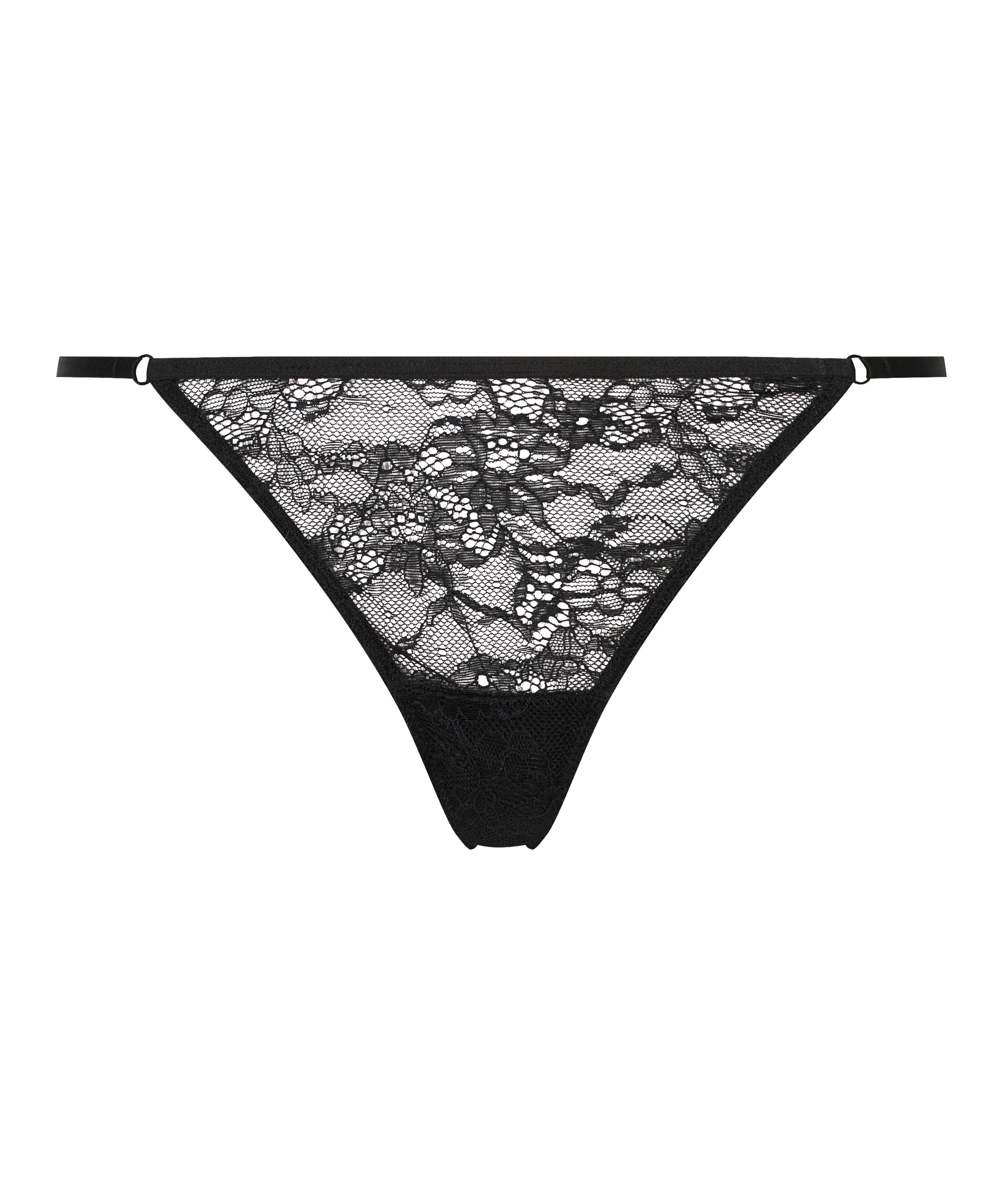 Zella mini thong, Svart, main