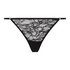 Zella mini thong, Svart