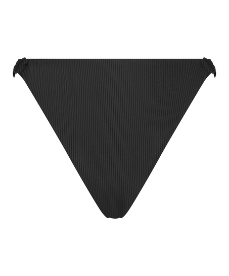Bikinitruse Nero Rib, Svart