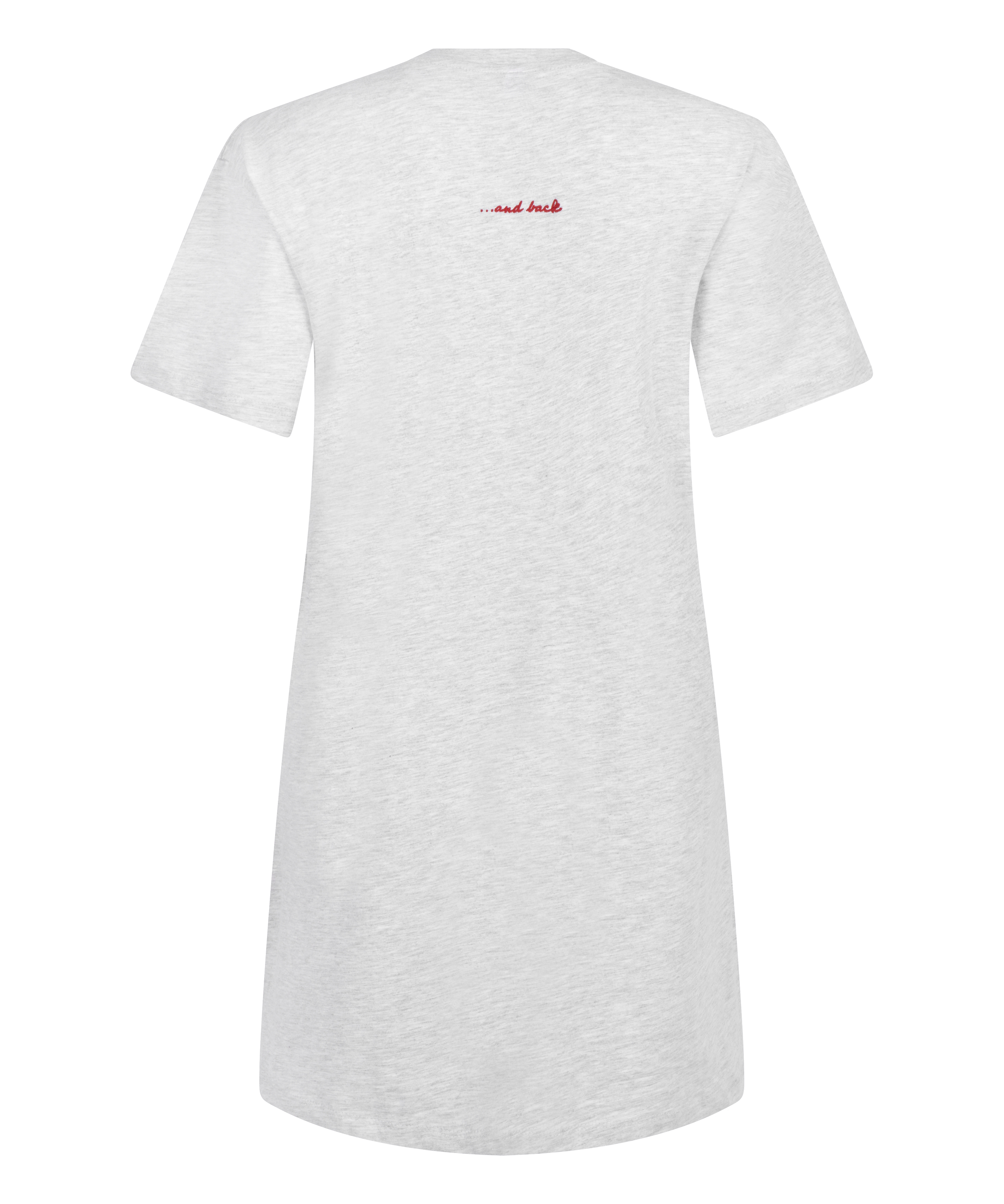 Nattskjorte med rund hals, Gr&aring;, main