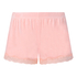 Shorts i blondevelur, Rosa