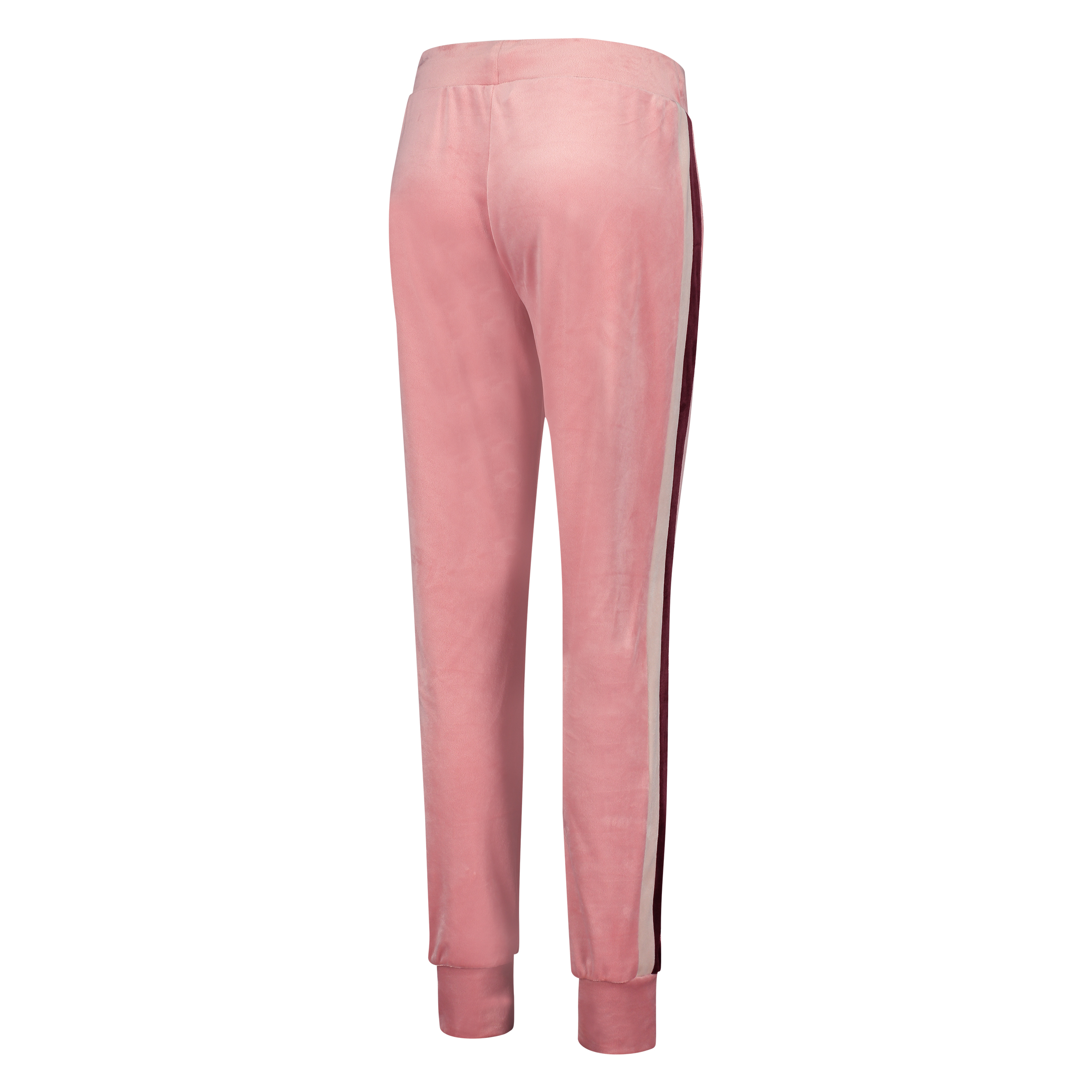 Velvet Jogging Pants, Rosa, main
