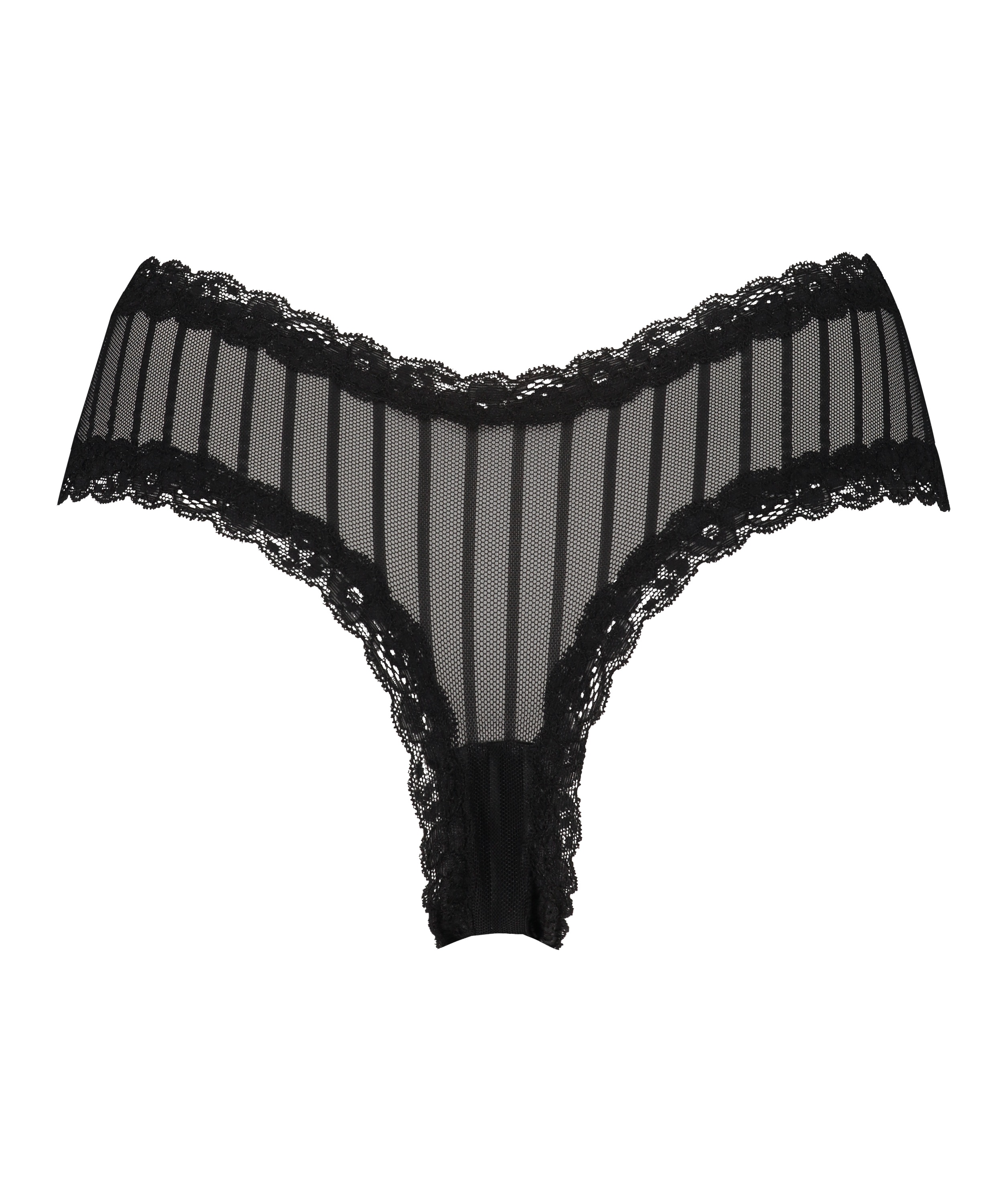 Brasiliansk truse V-shape Mesh, Svart, main