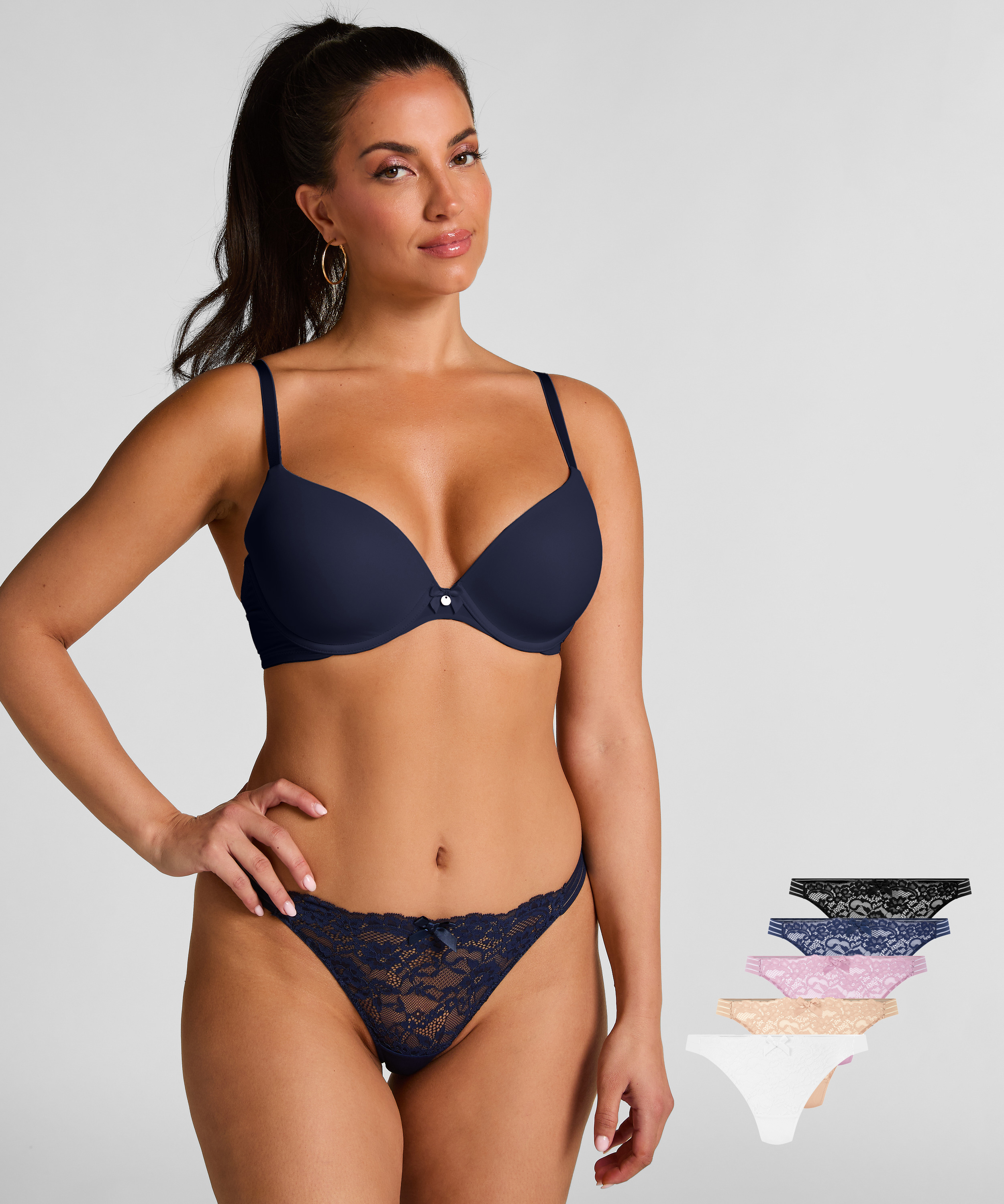 3-pakning Sully Thong, Blå, main