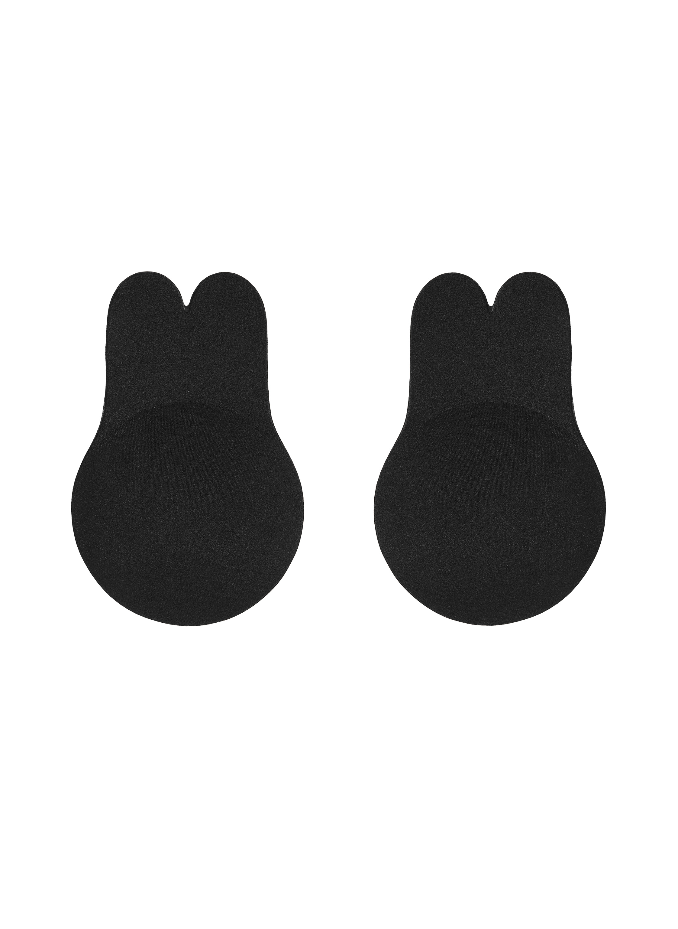 Selvklebende brystskåler med løft, Svart, main