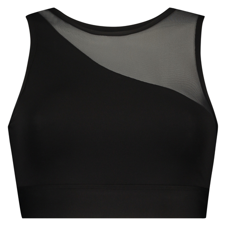 HKMX The Classic Level 1 Sports Bra, Svart