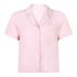 Essential kortermet jakke i jerseystoff, Rosa