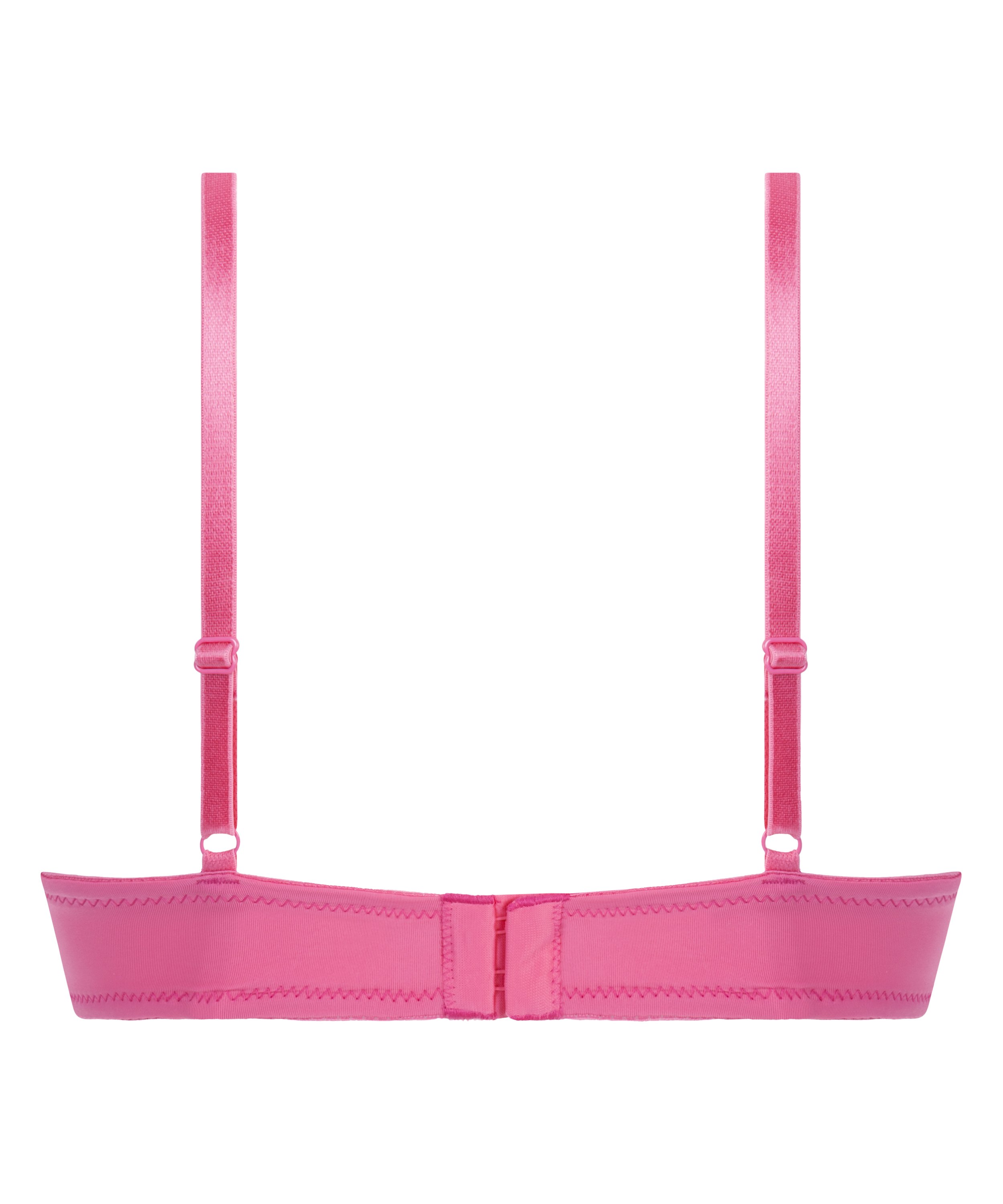 Vattert bh med b&oslash;yle Plunge, Rosa, main