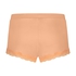 Ribbestrikker blondeshorts, Rosa