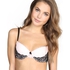 Padded underwired  bra Lory, Rosa