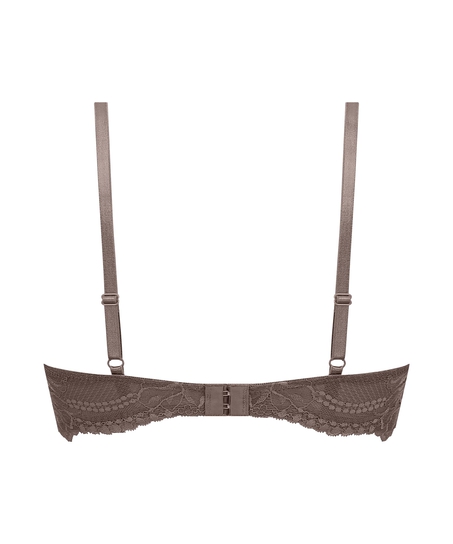 Vattert BH uten bøyler Leonie, Brun