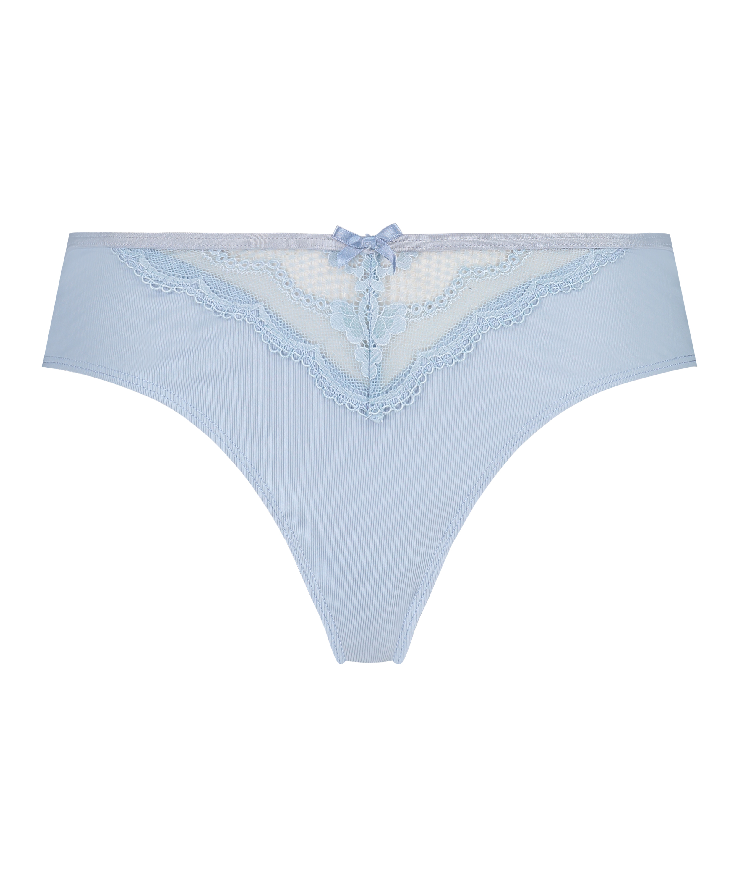 Brasiliansk truse med h&oslash;y skj&aelig;ring Nadine, Bl&aring;, main