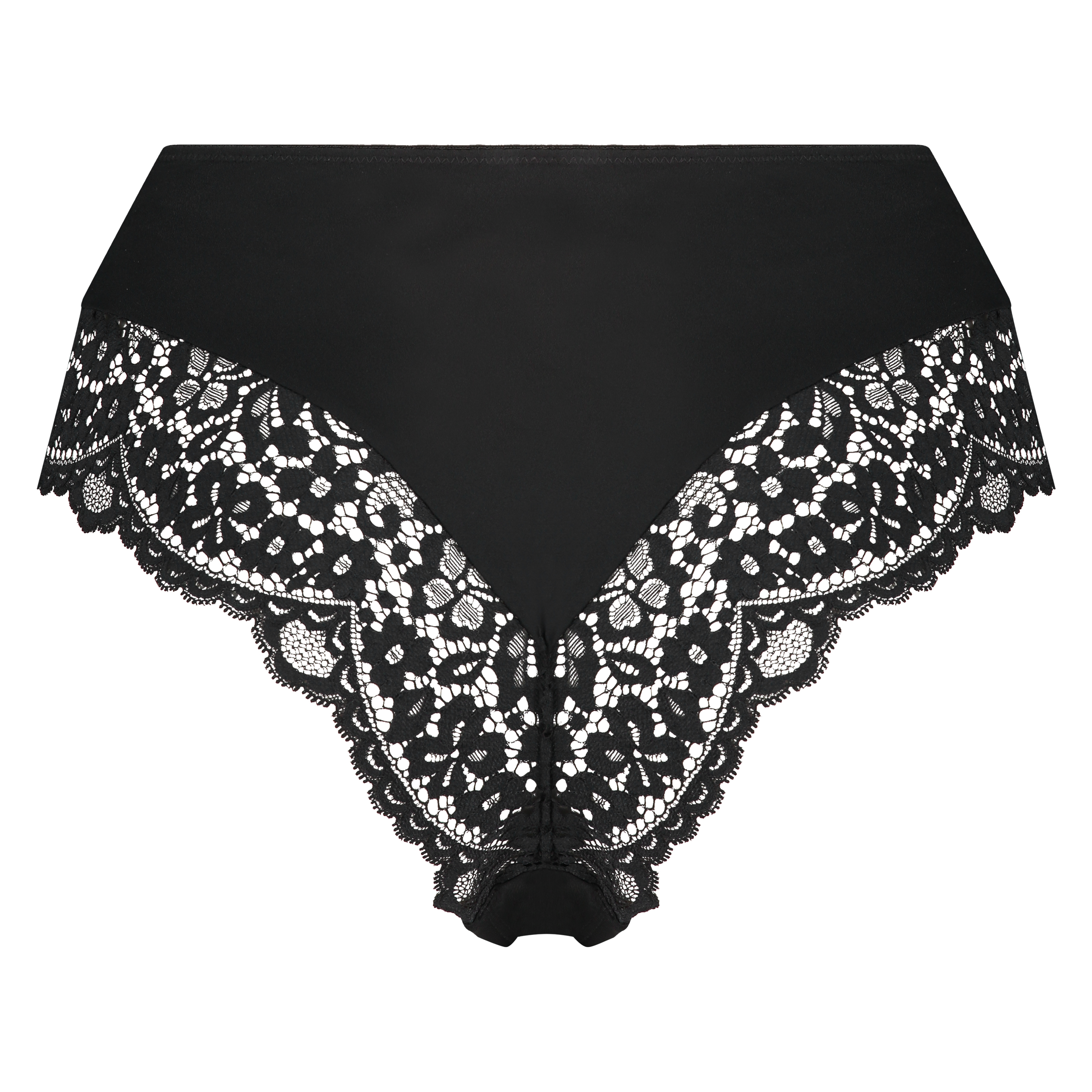 Marina brasiliansk truse med h&oslash;y skj&aelig;ring, Svart, main