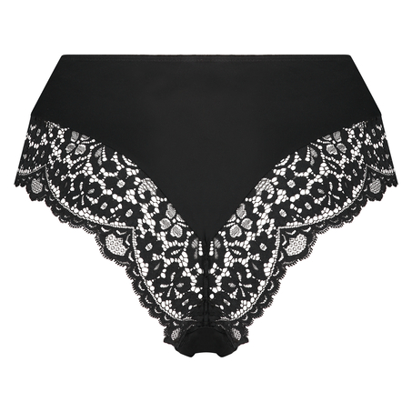 Marina brasiliansk truse med h&oslash;y skj&aelig;ring, Svart