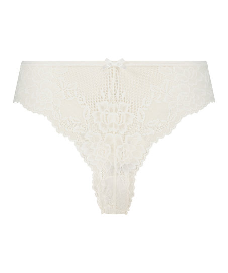 Brasiliansk truse Bianca, Hvit