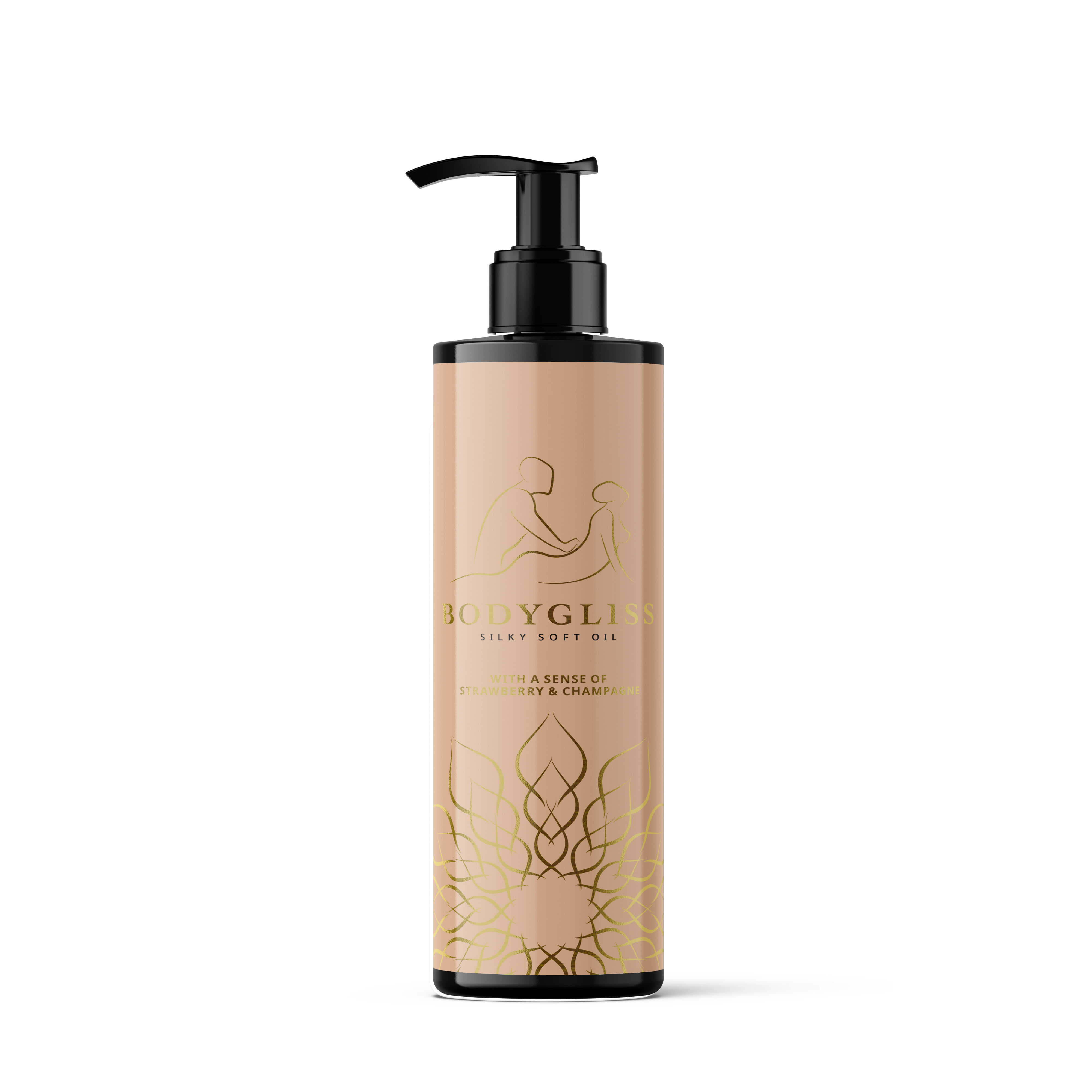 BodyGliss - Massasjeolje, jordbær og sjampanje 15 ml, Beige BodyGliss - Massasjeolje, jordbær og sjampanje 15 ml, Beige