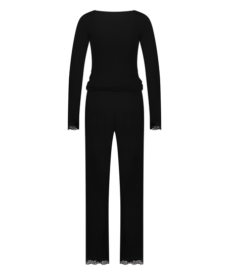 Pyjamasett, Svart