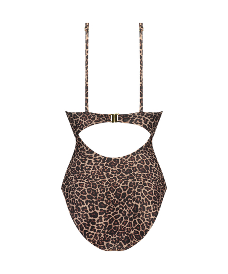 Badedrakt Shaping Luxe, Brun