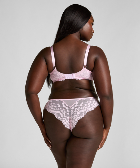 Uvattert bh med bøyle Daisy, Rosa