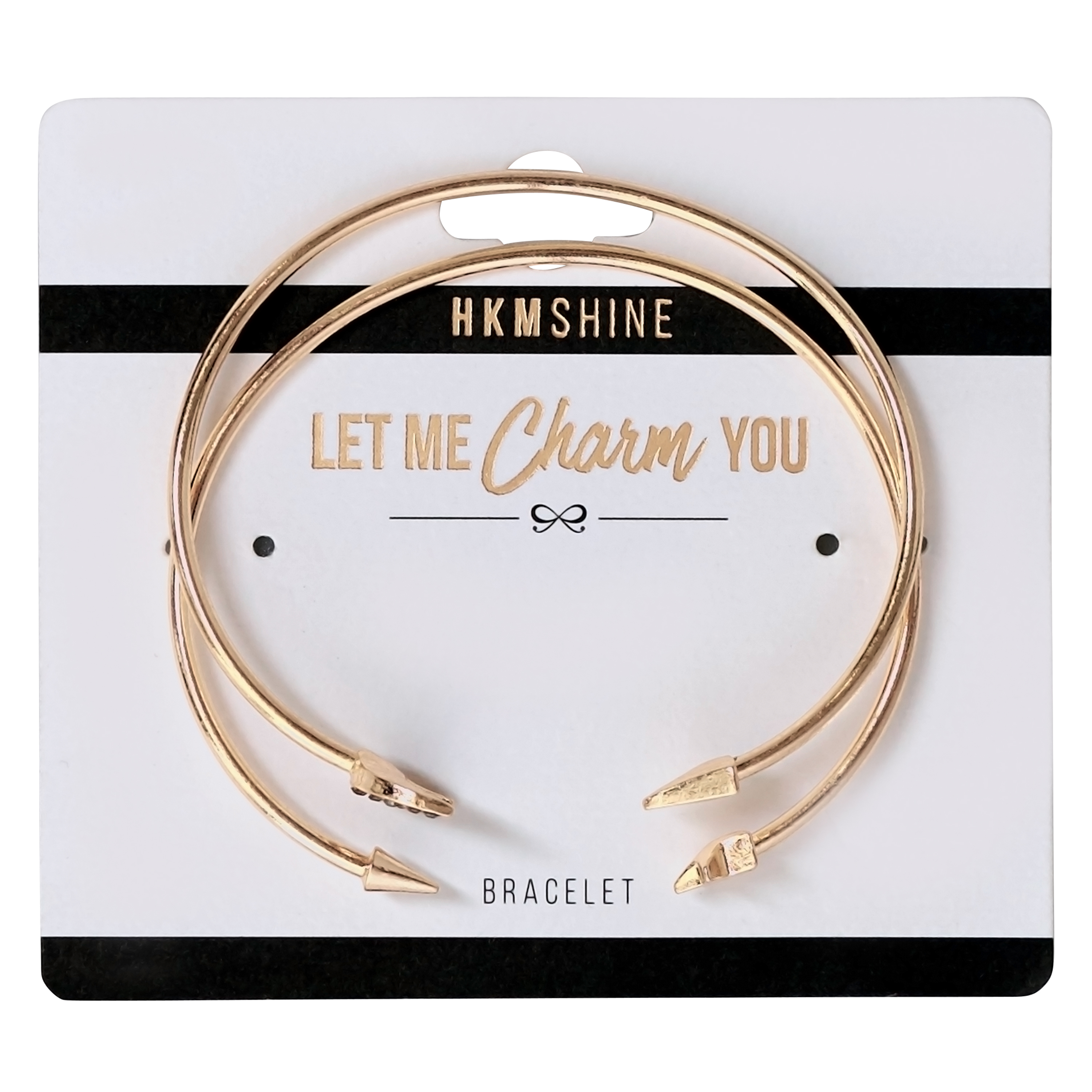 Star & Moon Bracelet Set, Gul, main