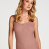 Singlet Henley, Brun