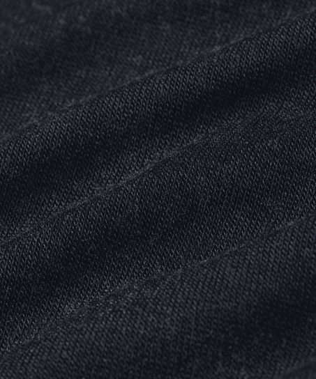 super soft b&aring;thals med kasjmir skjorte, Svart