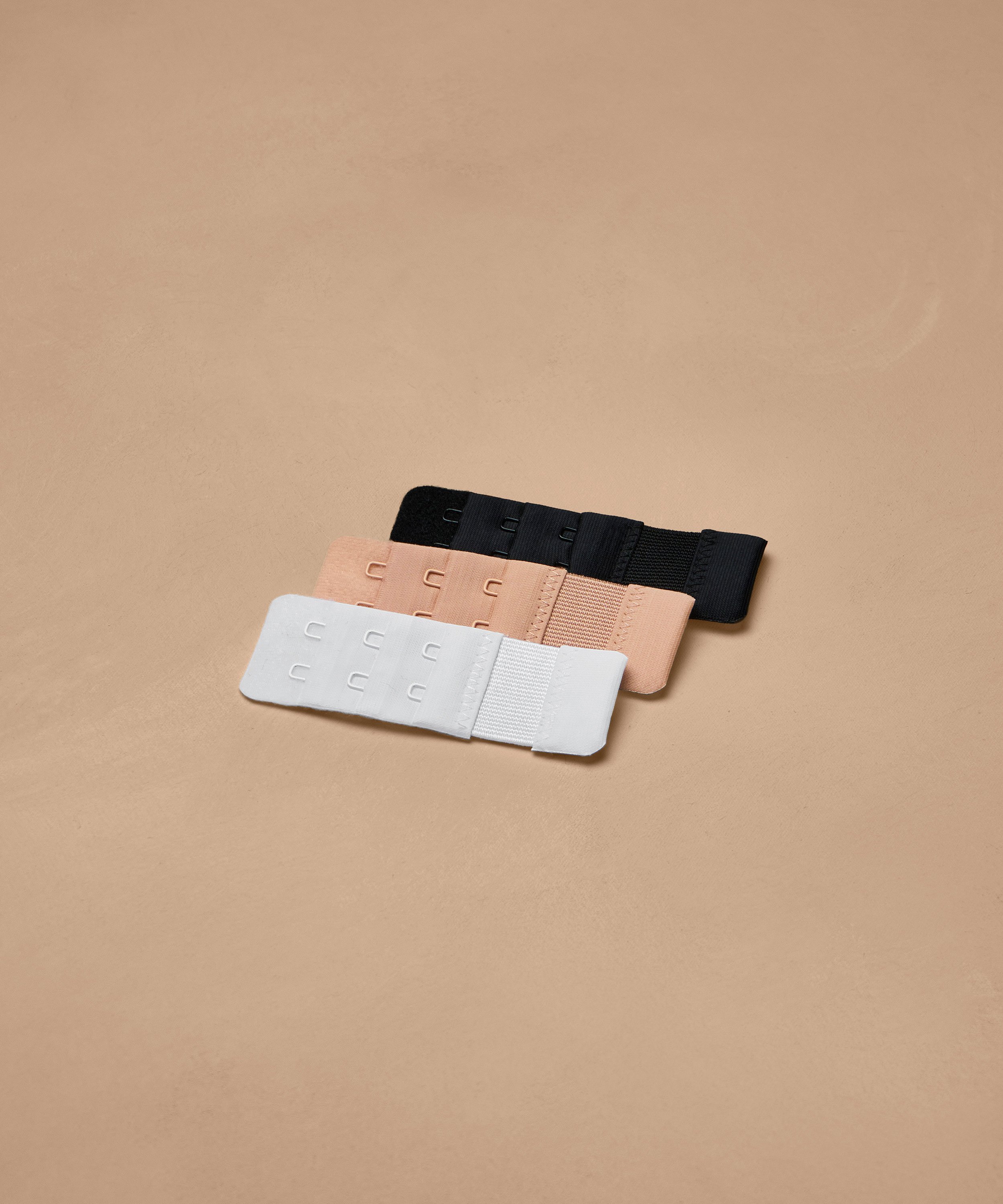 3-pakning med BH-forlengere, Hvit, main