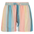 Chambray stripe pysjamasshorts, Rosa