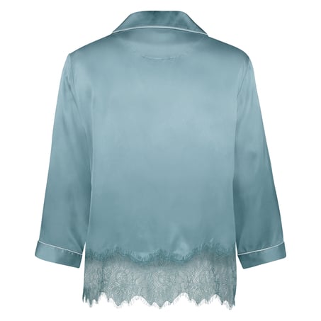 Silke pysjamastopp, Blå