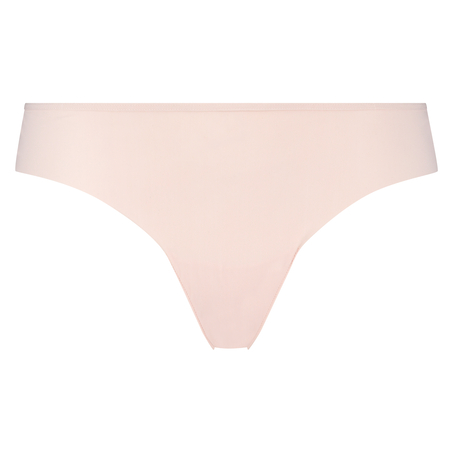 Usynlig thong med logo, Rosa