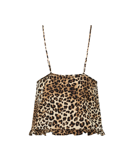 Cami Lace Top, Svart