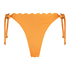 Cheeky Tanga Bikini Underdel Scallop Lurex, Oransje