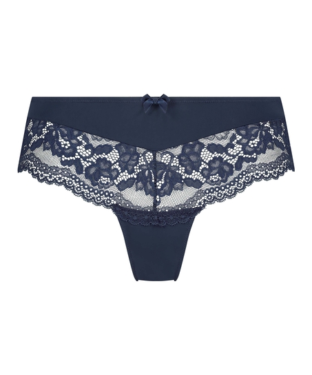 Valencia Brazilian Shorts, Blå