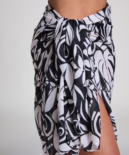 Mauritius Midi-Pareo, Svart