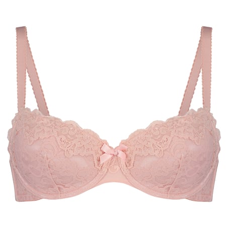Jane Padded Underwired Bra, Rosa