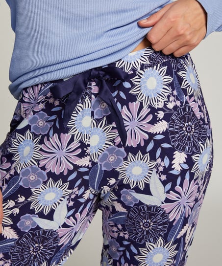 Jersey Pyjama Pants, Blå