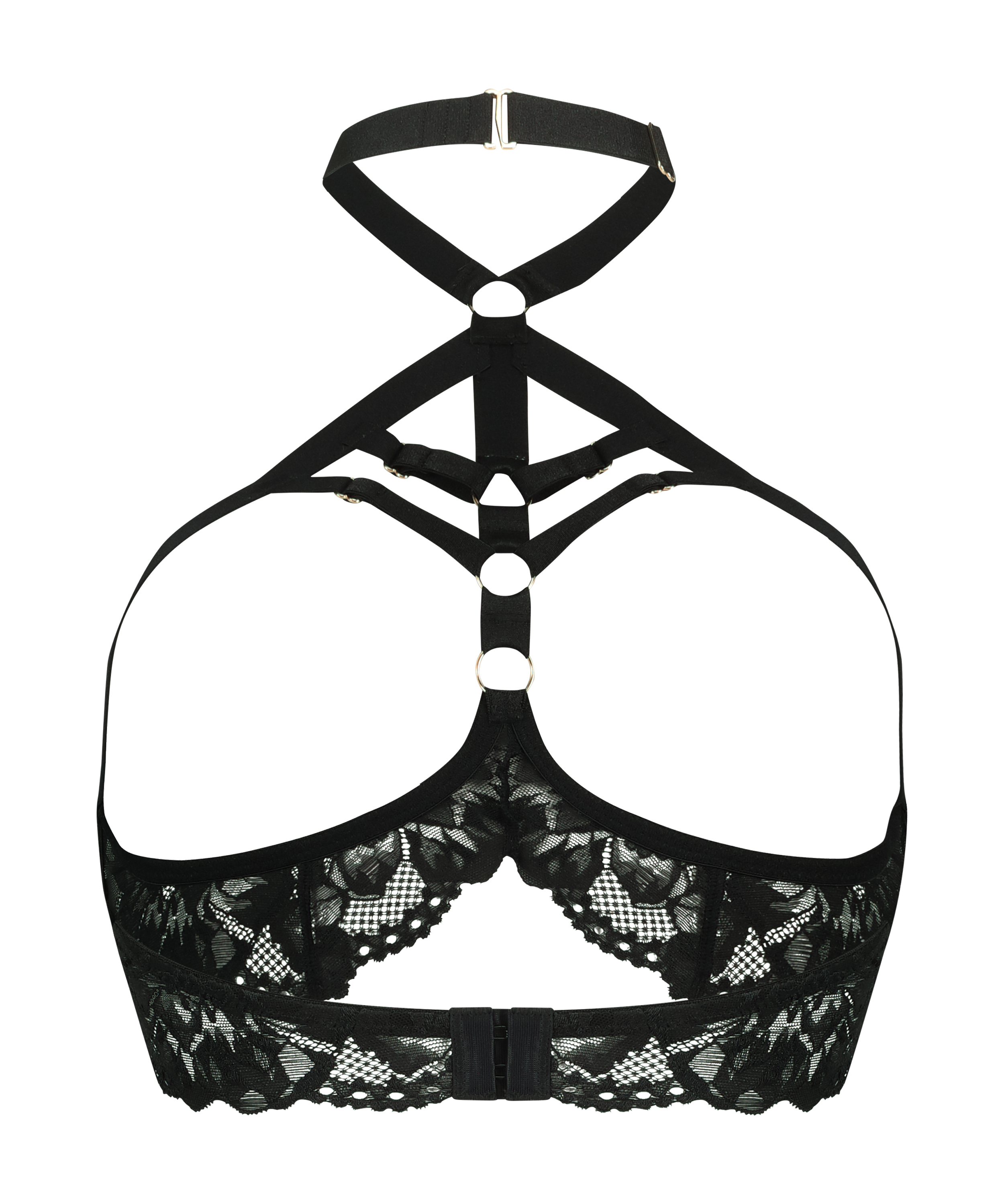 Private Bralette, Svart, main