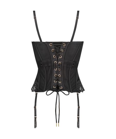 Pleasure bustier, Svart