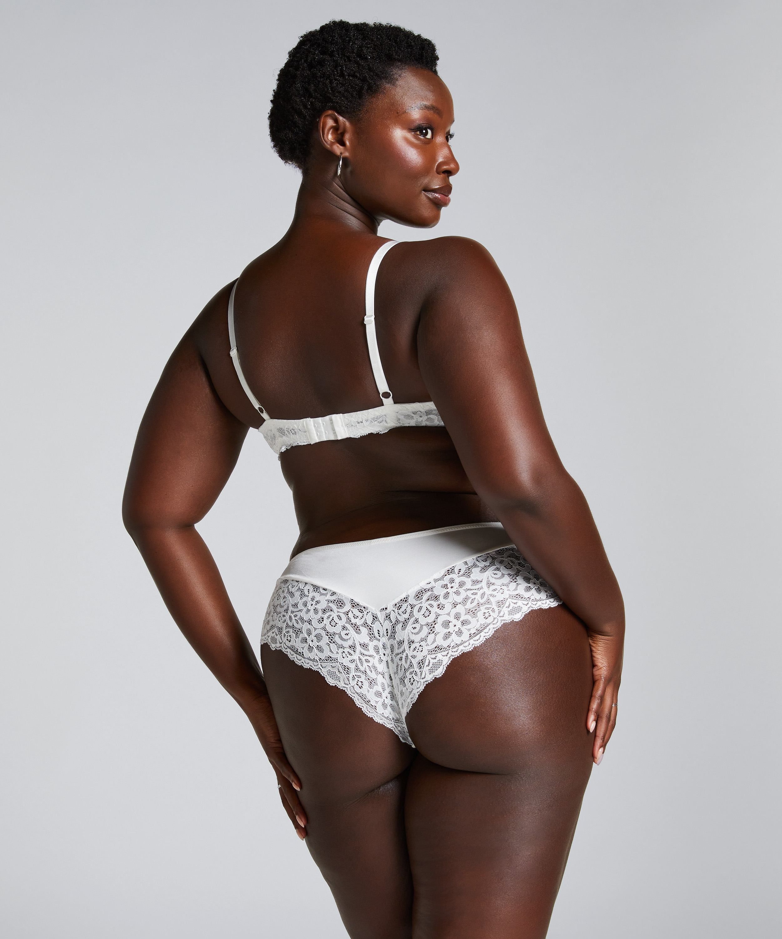 Brasiliansk truse Marine, Hvit, main