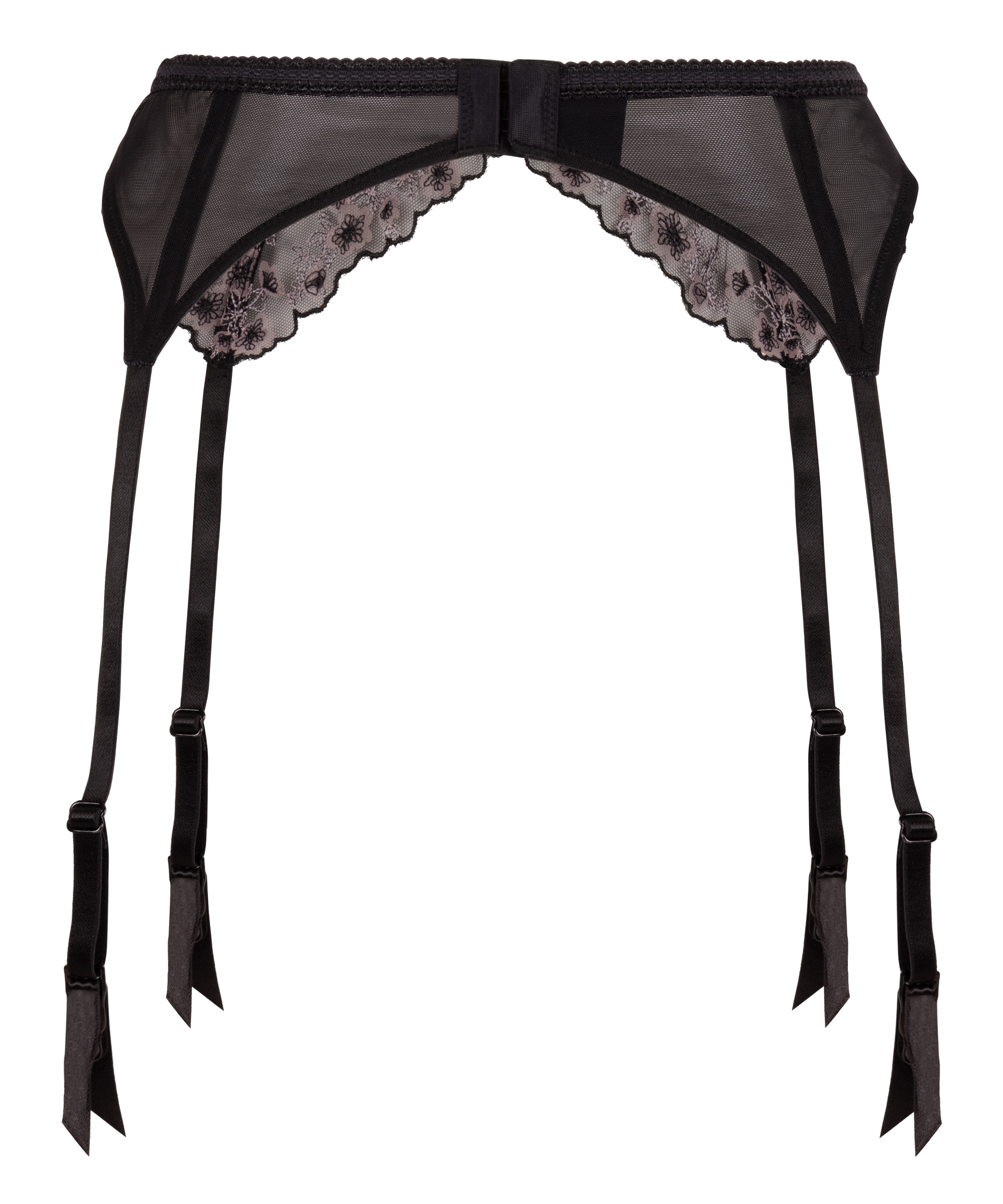 Chloe Suspenders-belte, Svart, main