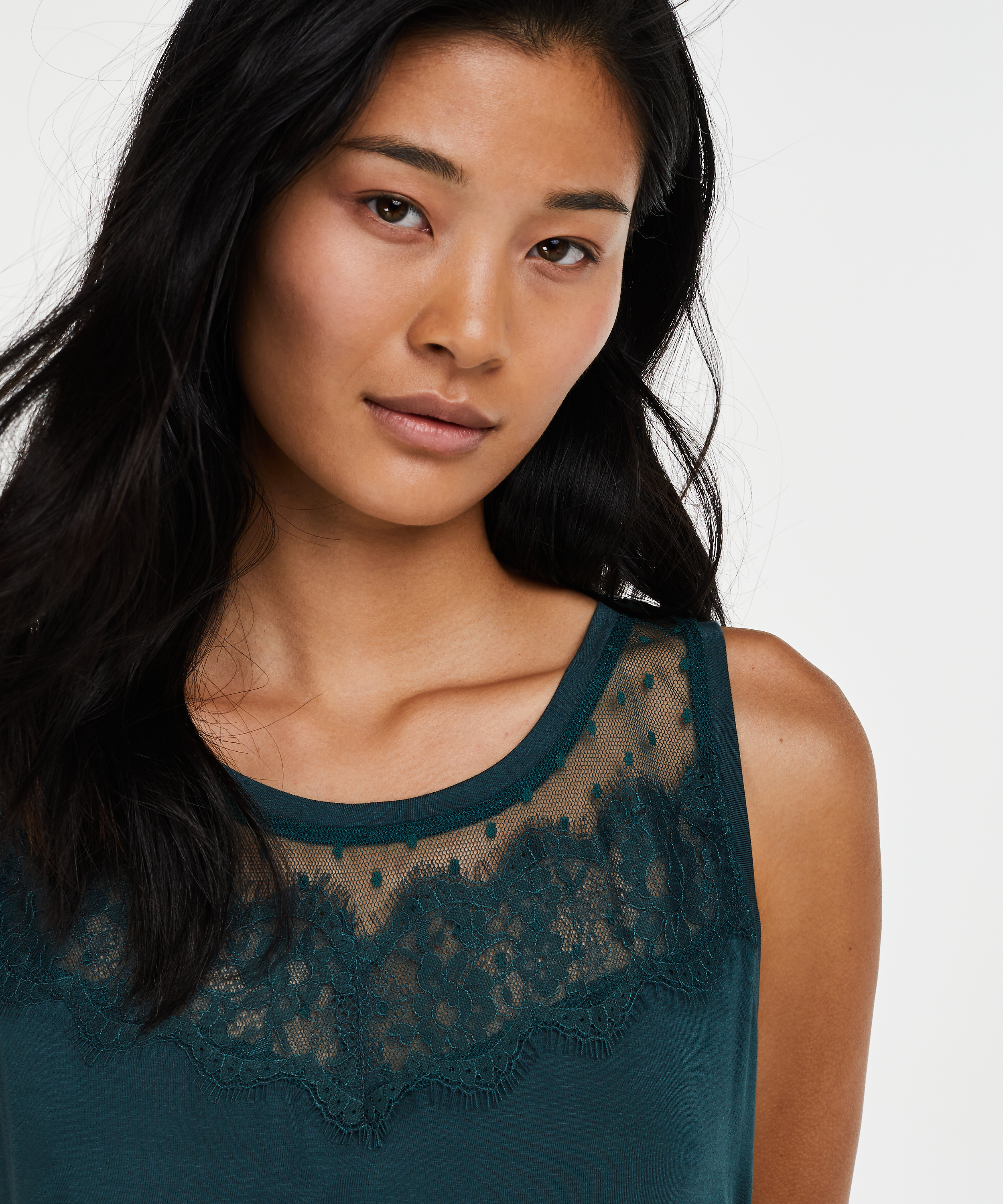 Jersey blondesinglet, Gr&oslash;nn, main