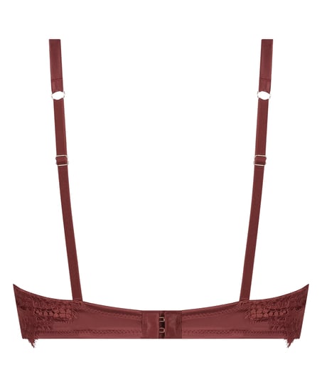 Zoe foret longline-BH med bøyle, Rød