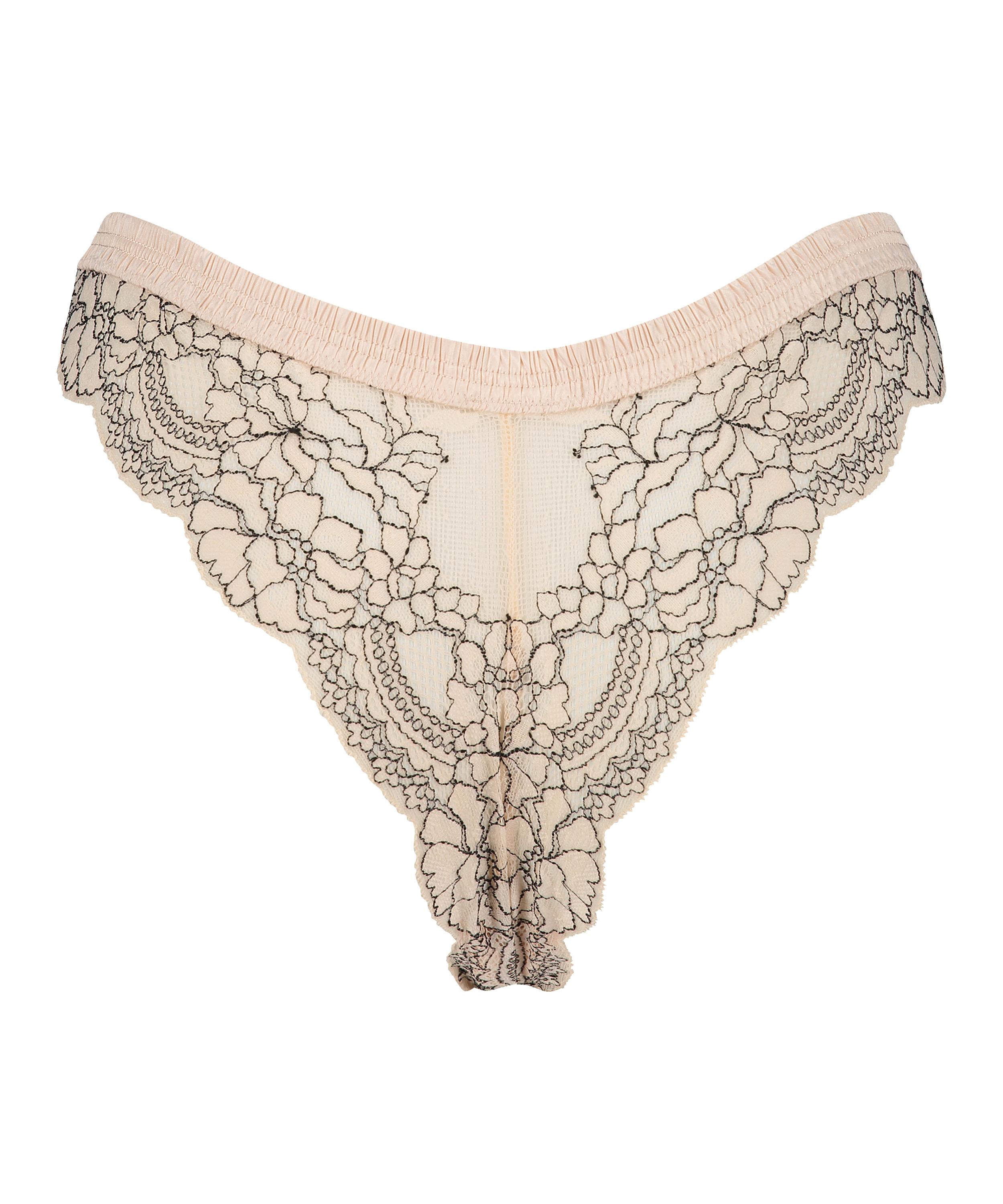 Ivo brasiliansk truse med høy skjæring, Rosa, main