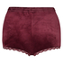 Velvet lace shorts, R&oslash;d